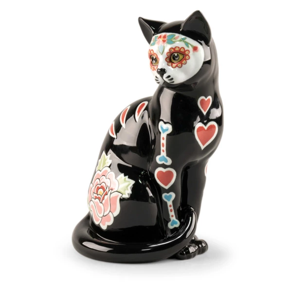 Фигурка Lladro Кошка Катрина 17х17х31 см, фарфор