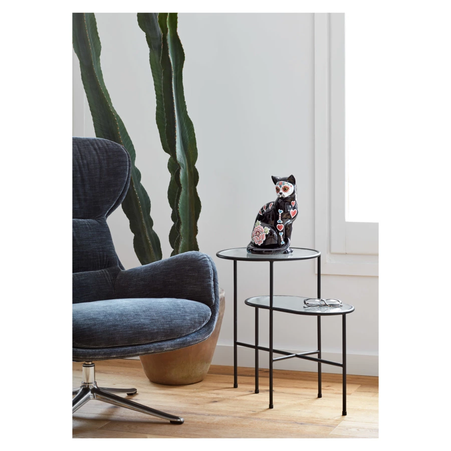 Фигурка Lladro Кошка Катрина 17х17х31 см, фарфор