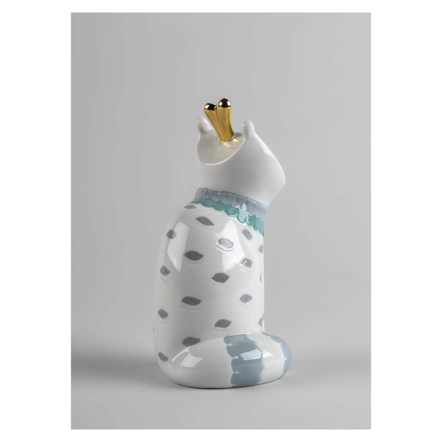 Фигурка Lladro Неожиданные друзья Кот 23х7х10 см, фарфор