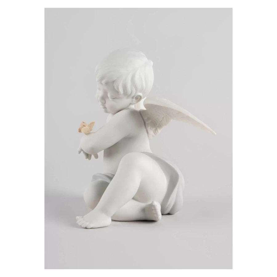 Фигурка Lladro Ангел и бабочка 20х26 см, фарфор