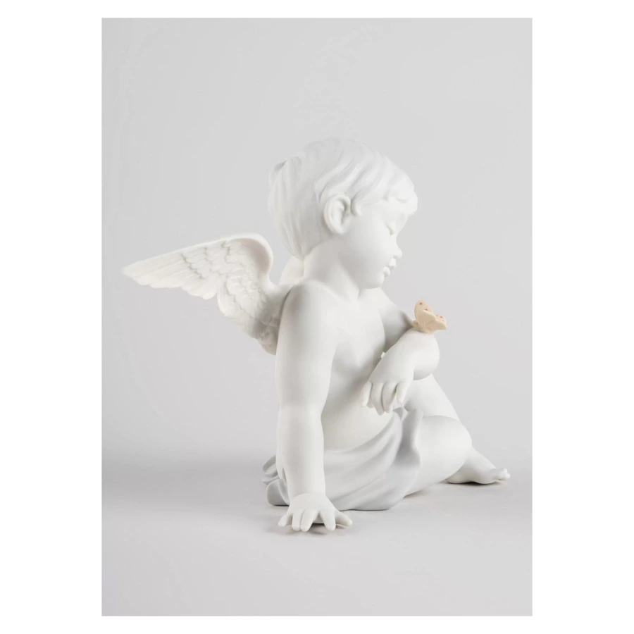 Фигурка Lladro Ангел и бабочка 20х26 см, фарфор