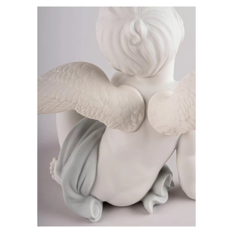 Фигурка Lladro Ангел и бабочка 20х26 см, фарфор