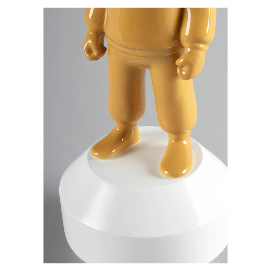 Фигурка Lladro Гость оранжевый, малый 11х30 см, фарфор