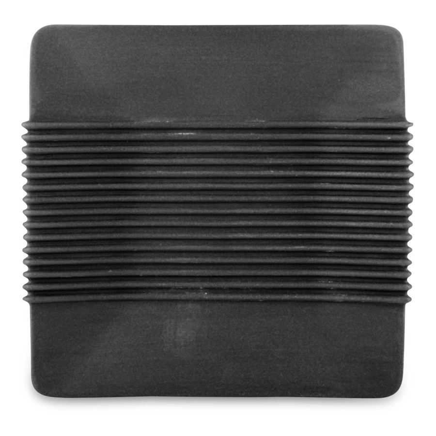 Чашка кофейная с блюдцем Cmielow System 100 мл, фарфор твердый, черный матовый