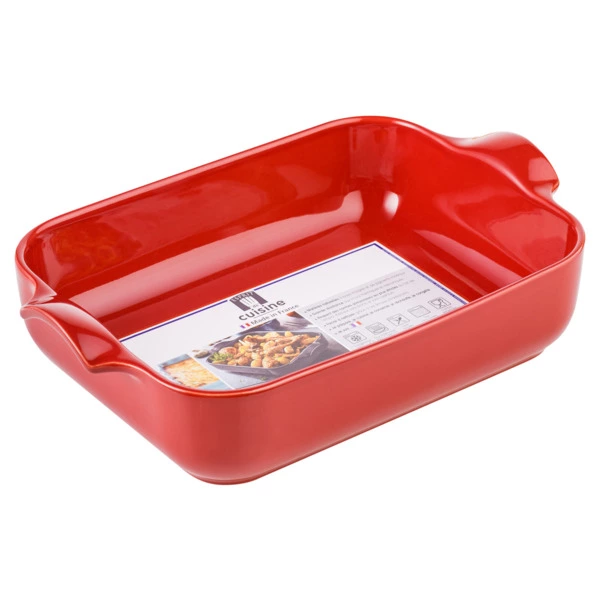 Форма для запекания прямоугольная Esprit de cuisine 32x21 см, 2,3 л, малиновая