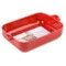 Форма для запекания прямоугольная Esprit de cuisine 32x21 см, 2,3 л, малиновая