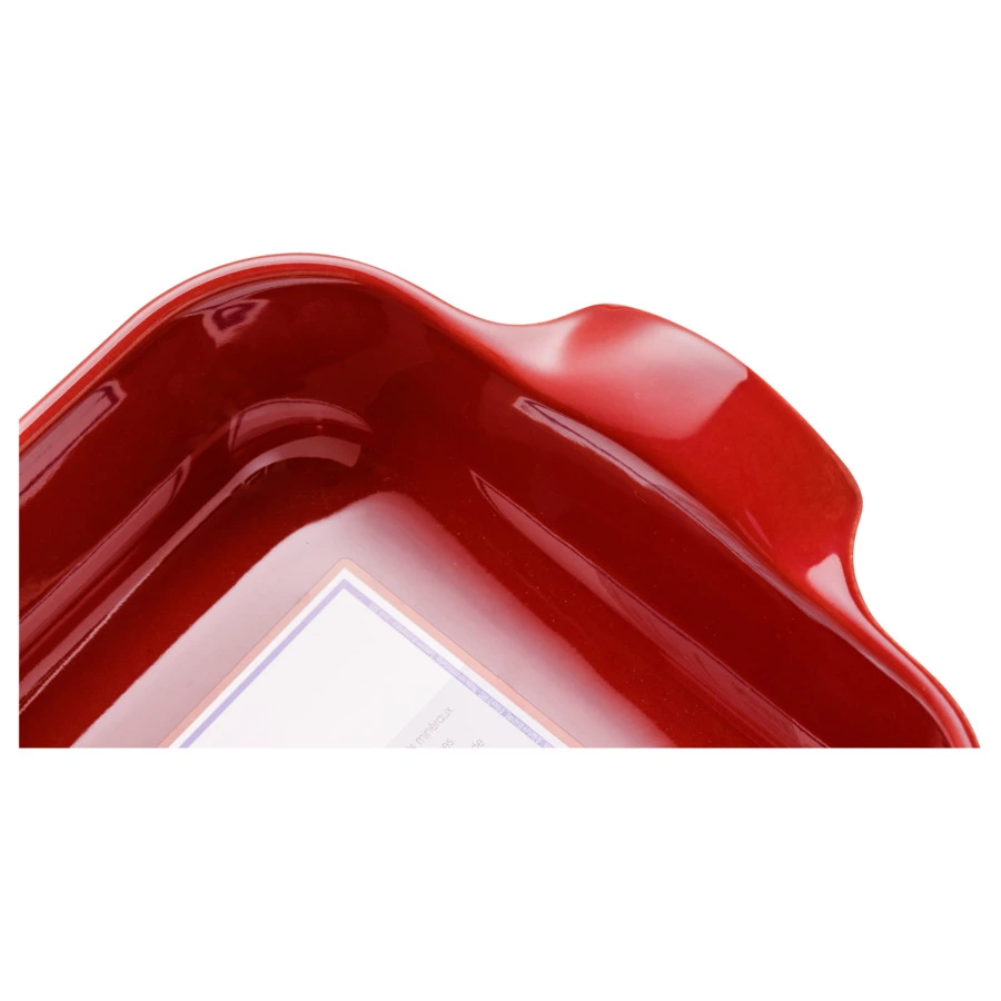 Форма для запекания прямоугольная Esprit de cuisine 32x21 см, 2,3 л, малиновая