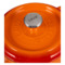 Кастрюля с крышкой LAVA d16 см, 1,3 л, чугун, оранжевая
