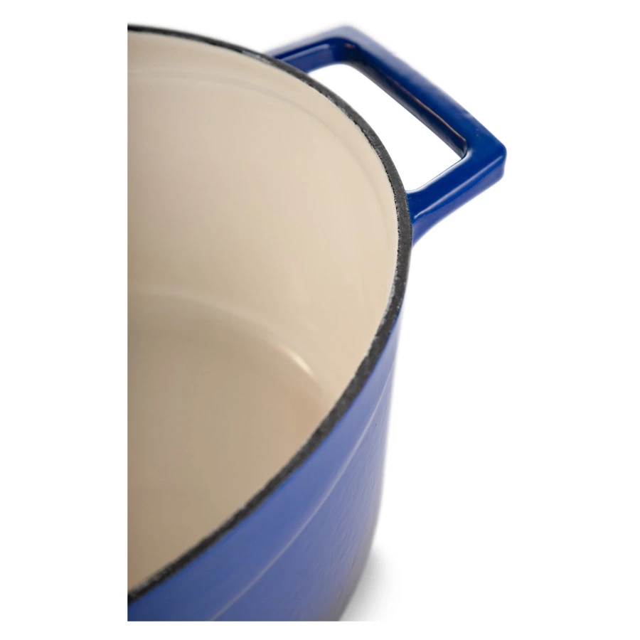 Утятница LAVA Edition 23х29 см, 4,7 л, чугун, синяя