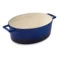 Утятница LAVA Edition 23х29 см, 4,7 л, чугун, синяя