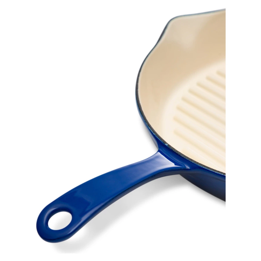 Сковорода-гриль LAVA Edition d28 см, 2,16 л, чугун, синяя