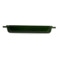 Форма для запекания LAVA 26х40 см, 4,8 л, чугун, зеленая