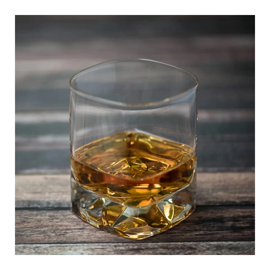 Набор стаканов для виски Luigi Bormioli Со льдом 400 мл, 4 шт, стекло хрустальное