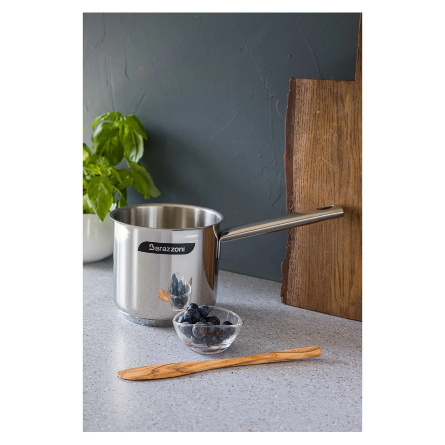 Ковш для молока Barazzoni Chef line 1,25 л 12 см, сталь нержавеющая