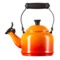 Чайник наплитный со свистком Le Creuset Demi 1,1 л, сталь нержавеющая, огненная лава