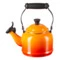 Чайник наплитный со свистком Le Creuset Demi 1,1 л, сталь нержавеющая, огненная лава
