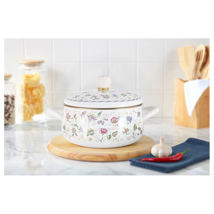 Кастрюля Ejiry Букингем 20 см, 4,3 л, Сталь нержавеющая