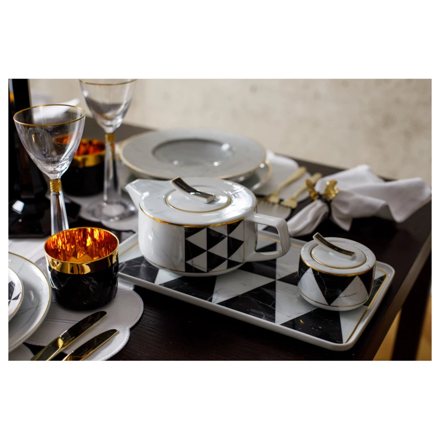 Чайник Vista Alegre Каррара 1,1 л, фарфор