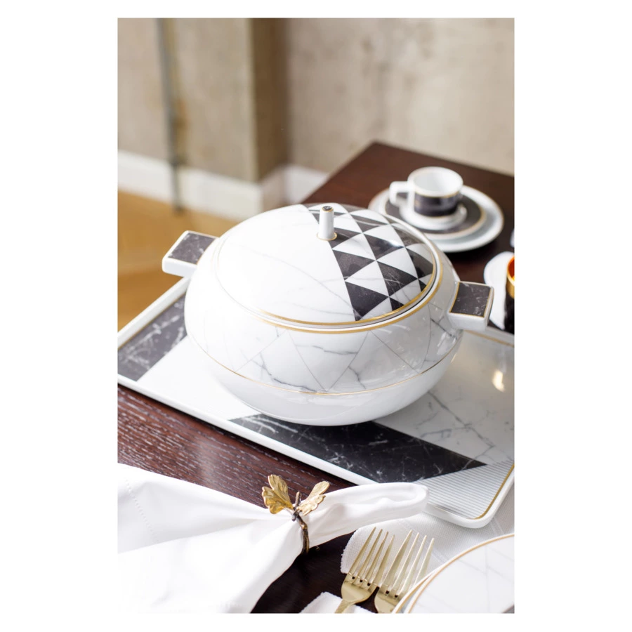 Супница Vista Alegre Каррара 3,8 л, фарфор