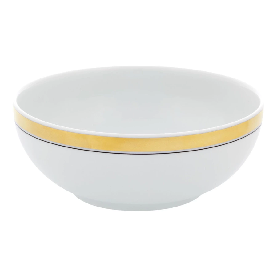 Салатник индивидуальный Vista Alegre Домо Золотой 16 см, фарфор