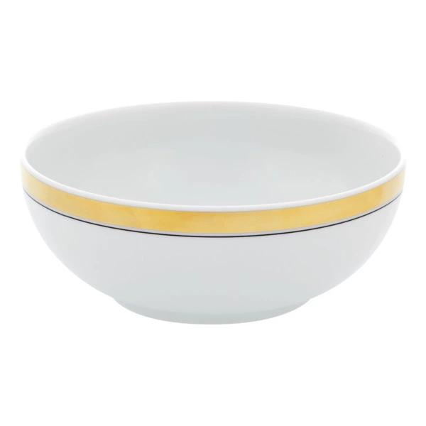 Салатник индивидуальный Vista Alegre Домо Золотой 16 см, фарфор