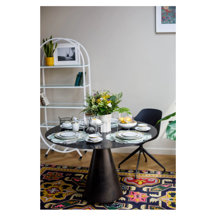 Салатник индивидуальный Vista Alegre Домо Золотой 16 см, фарфор