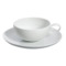 Чашка чайная с блюдцем Vista Alegre Домо Белый 250 мл, фарфор