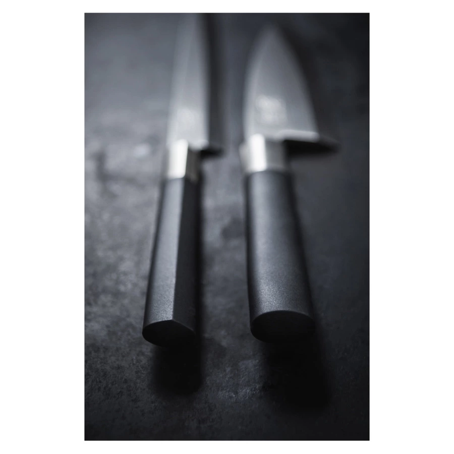 Нож для нарезки KAI Васаби 23 см, сталь, ручка пластик