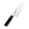 Нож поварской Сантоку KAI Камагата 18 см, кованая сталь, ручка пластик