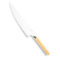 Нож поварской Шеф KAI Магороку Композит 20 см, два сорта стали, ручка светлое дерево
