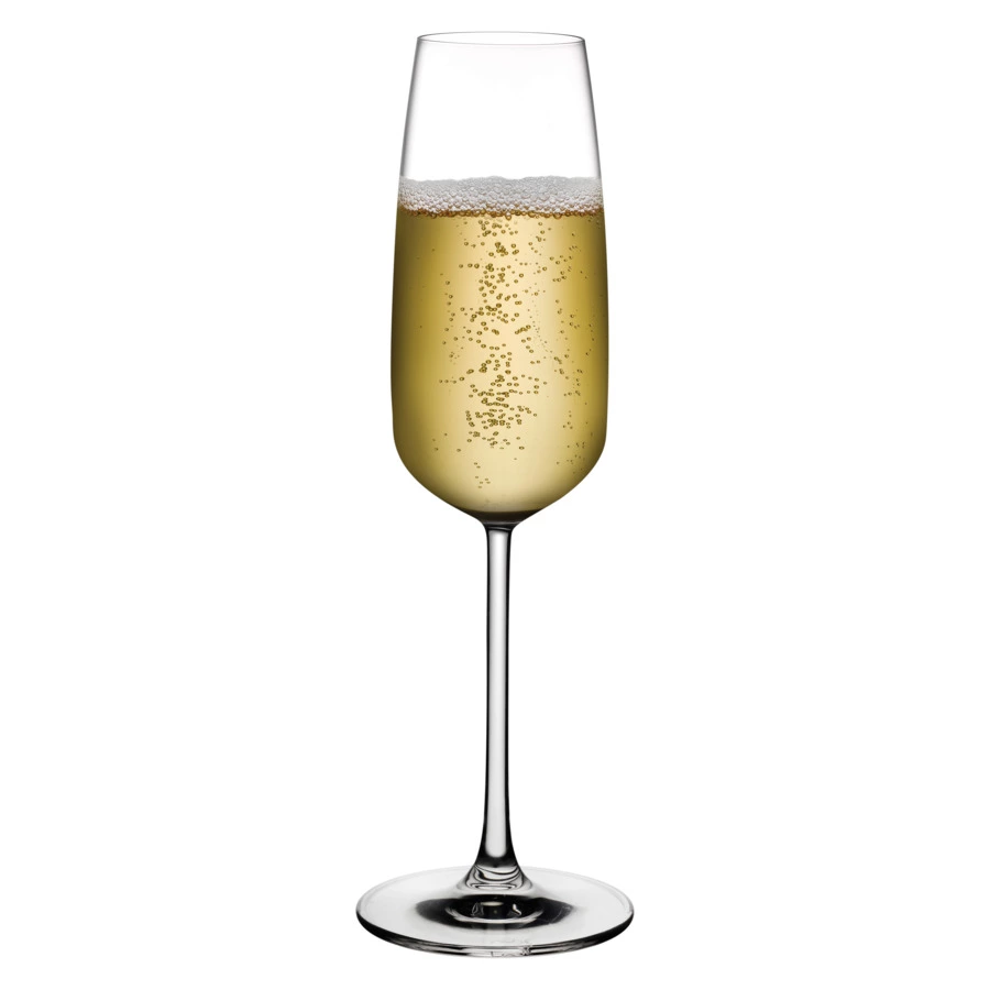 Набор бокалов для шампанского Nude Glass Мираж 245 мл, 2 шт, хрусталь бессвинцовый