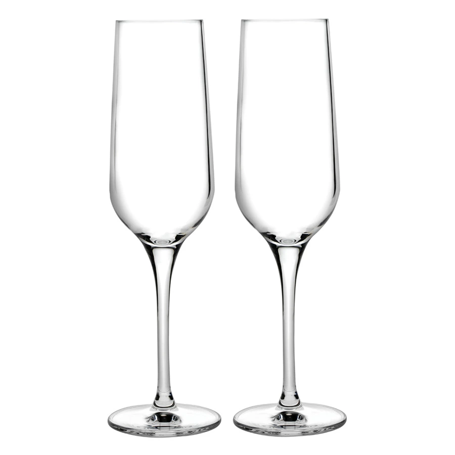 Набор бокалов для шампанского Nude Glass Совершенство 200 мл, 2 шт, хрусталь бессвинцовый