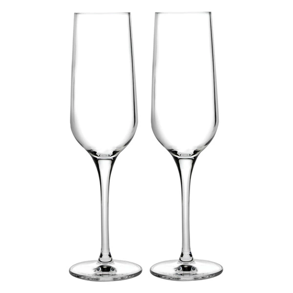 Набор бокалов для шампанского Nude Glass Совершенство 200 мл, 2 шт, хрусталь бессвинцовый