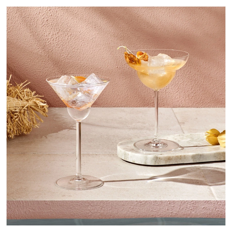 Набор бокалов для мартини Nude Glass Винтаж 190 мл, 2 шт, хрусталь бессвинцовый