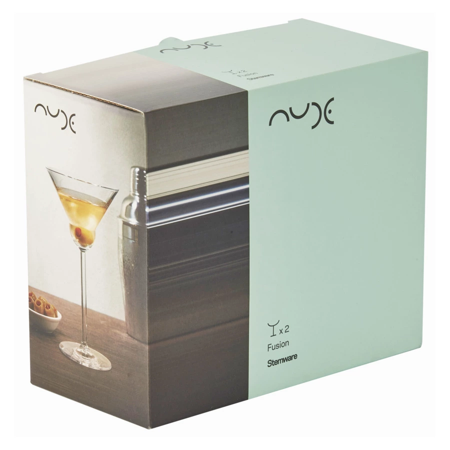 Набор бокалов для мартини Nude Glass Винтаж 190 мл, 2 шт, хрусталь бессвинцовый