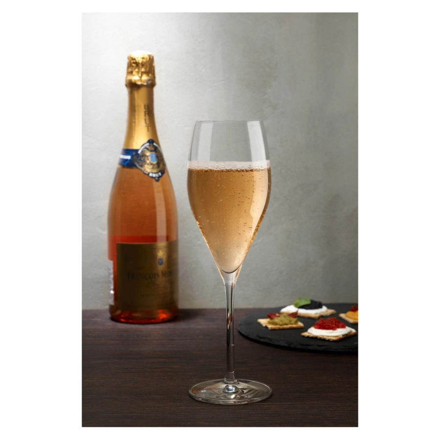 Набор бокалов для шампанского Nude Glass Винтаж 355 мл, 2 шт, хрусталь бессвинцовый