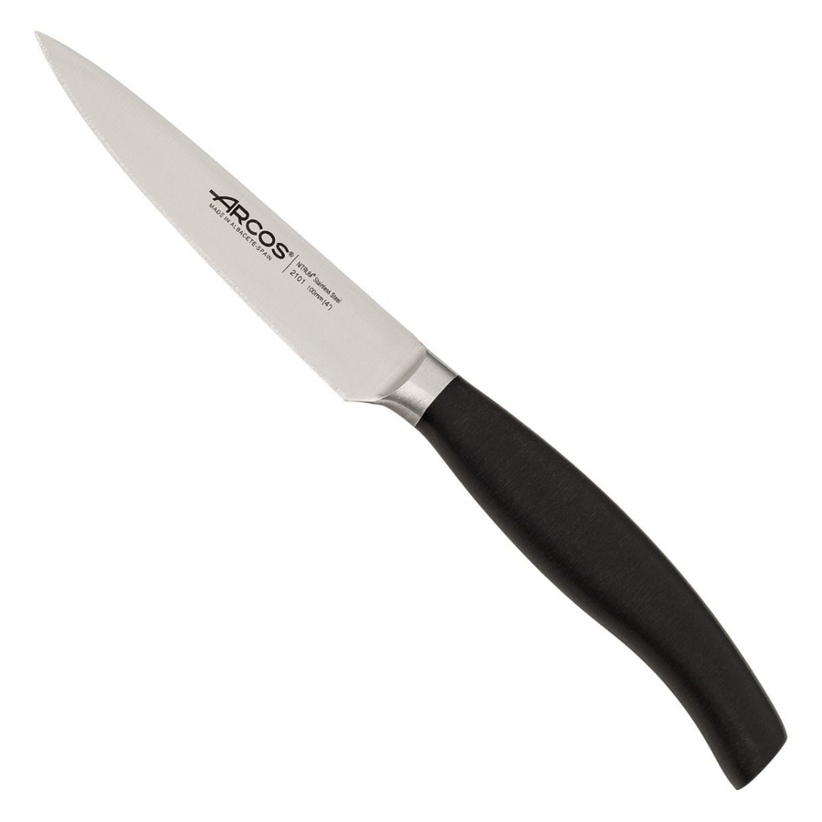 Нож кухонный для чистки овощей Arcos Clara 10 см, сталь нержавеющая, п/к