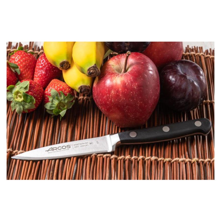 Нож кухонный для чистки овощей Arcos Opera 10 см, сталь нержавеющая