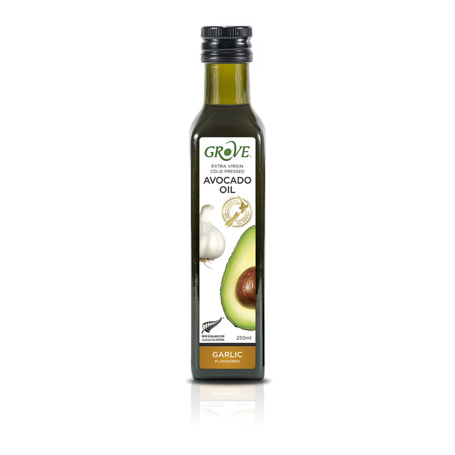 Масло авокадо с ароматом чеснока Grove Avocado Oil Extra Virgin 250 мл-Sale