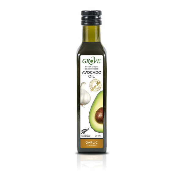 Масло авокадо с ароматом чеснока Grove Avocado Oil Extra Virgin 250 мл-Sale