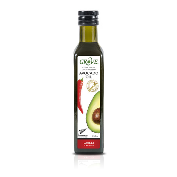 Масло авокадо с ароматом чили Grove Avocado Oil Extra Virgin 250 мл-Sale