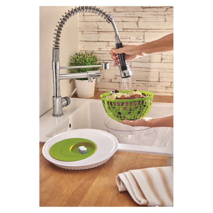 Сушка для зелени SNIPS Madame Butterfly 4 л, 27х15 см, пластик, зеленая