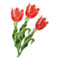 Брошь Русские самоцветы Тюльпан Елагин 11,28 г, серебро 925