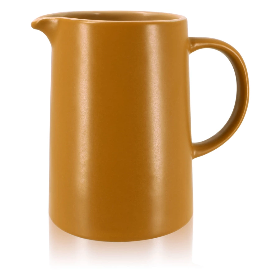 Кувшин OGO Outo 820 мл, керамика, желтый