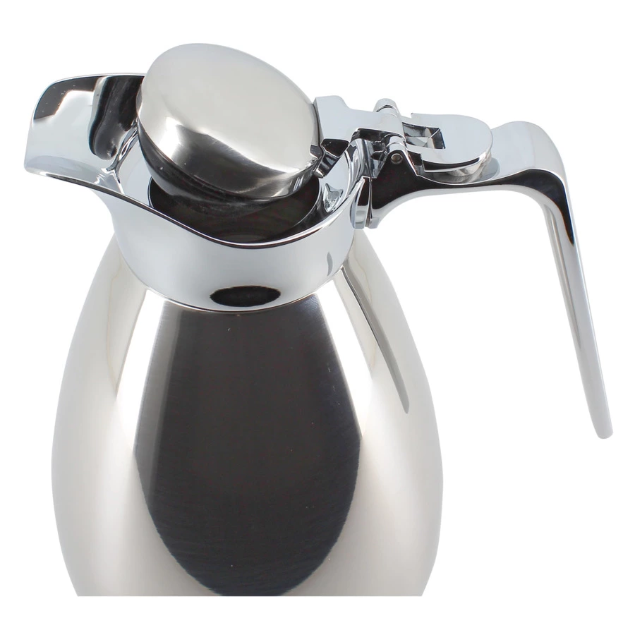 Термокувшин OGO Elva 1 л, h22 см, сохранение тепла 12 часов, сталь нержавеющая