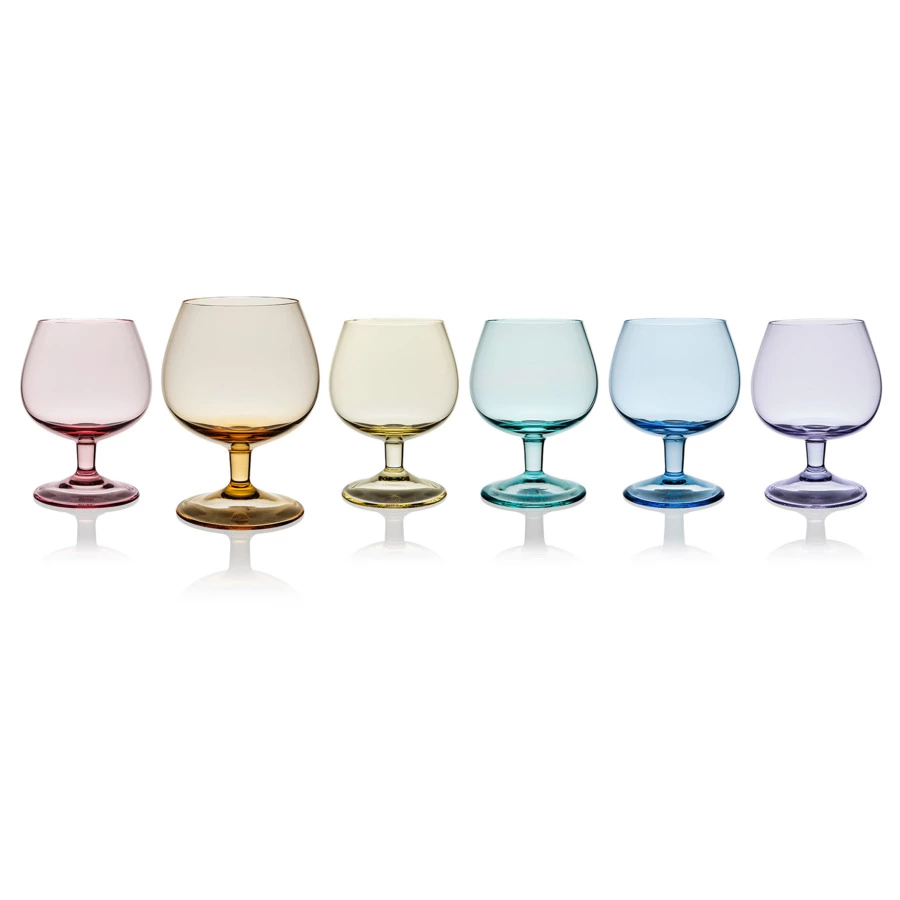 Набор бокалов для коньяка Moser Бренди и Коньяк 320мл, 2 шт, александрит, п/к