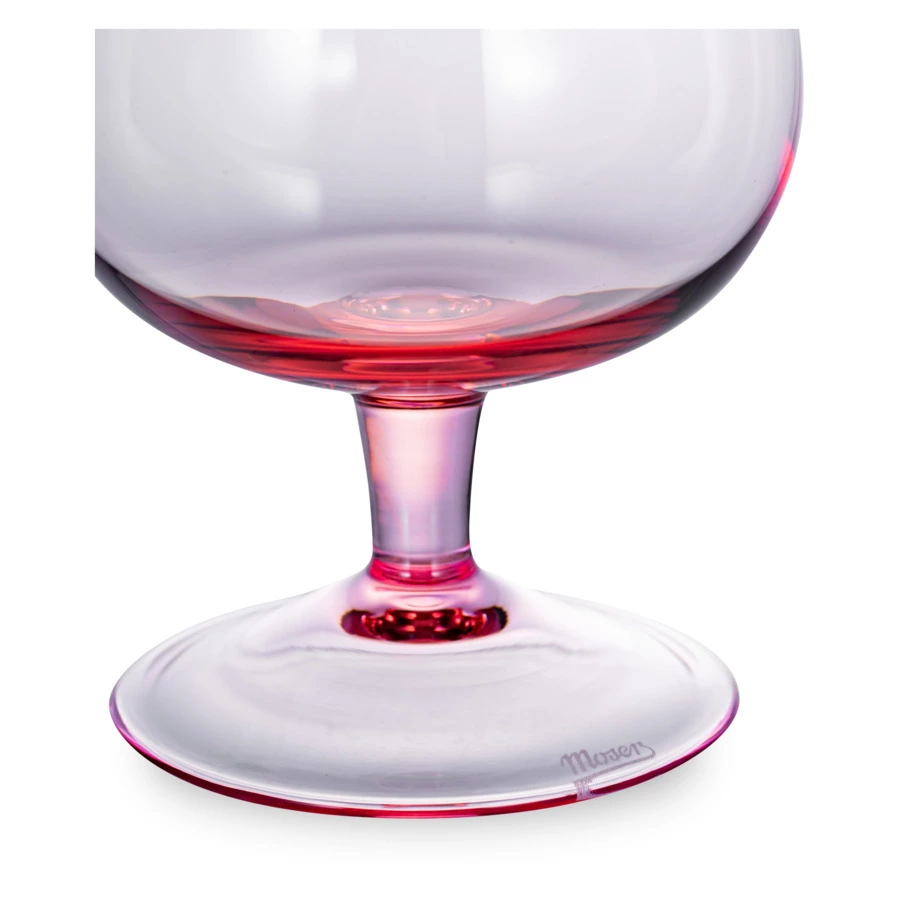 Набор бокалов для коньяка Moser Бренди и Коньяк 320мл, 2 шт, розалин, п/к