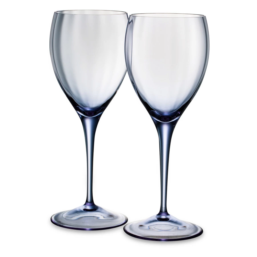 Набор бокалов для красного вина Moser Оптик 350 мл, 2 шт, александрит, п/к