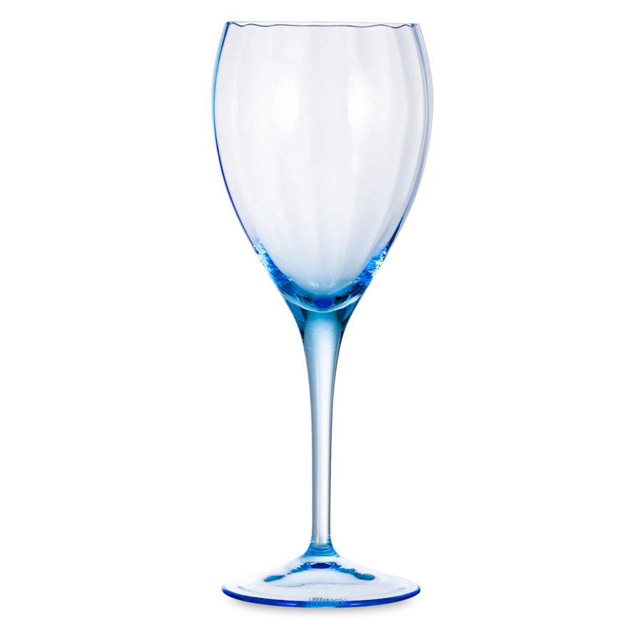 Набор бокалов для красного вина Moser Оптик 350 мл, 2 шт, аквамарин, п/к