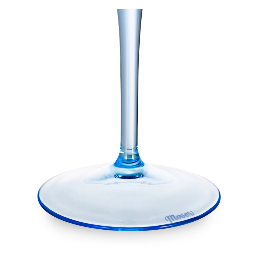 Набор бокалов для красного вина Moser Оптик 350 мл, 2 шт, аквамарин, п/к